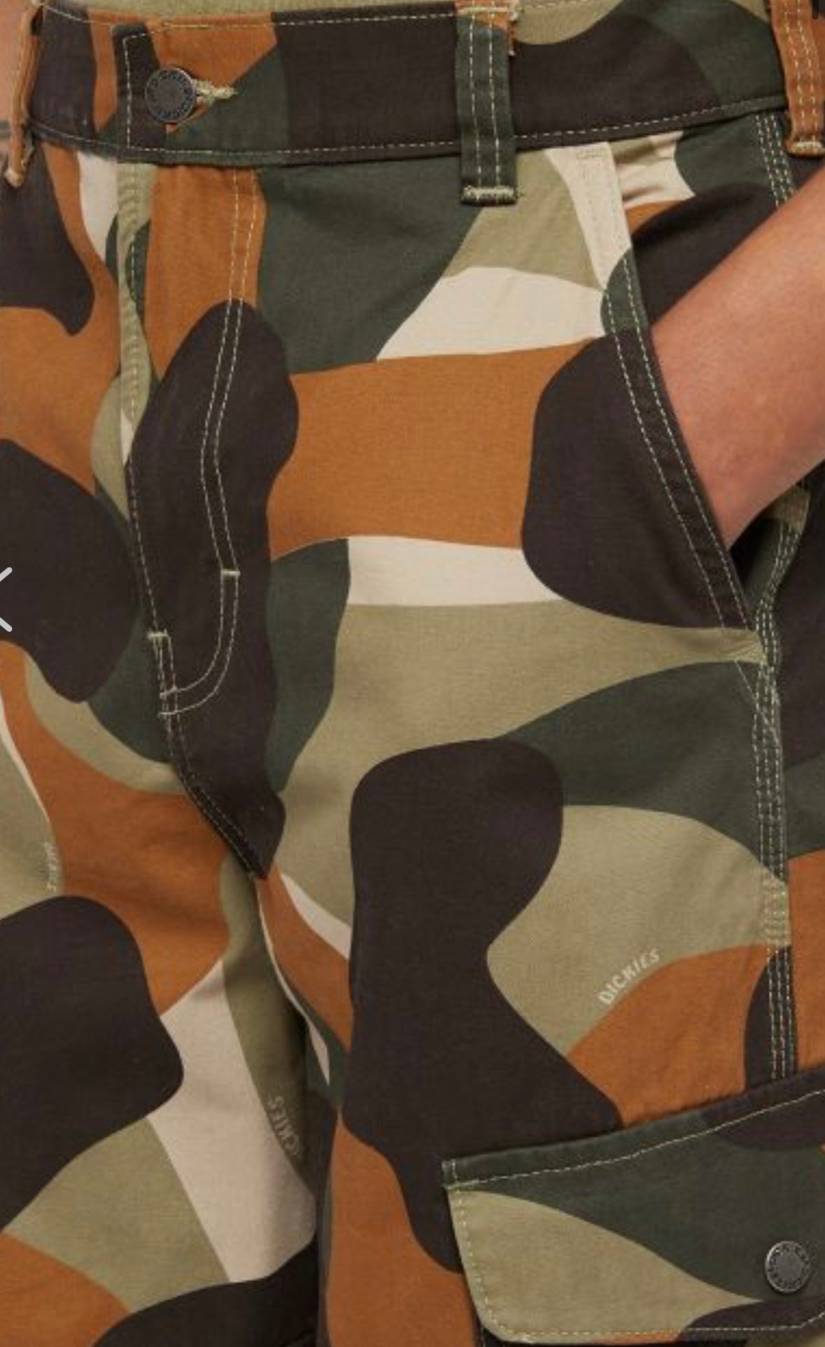 Dickies Duck Canvas Camo Cargo Trousers