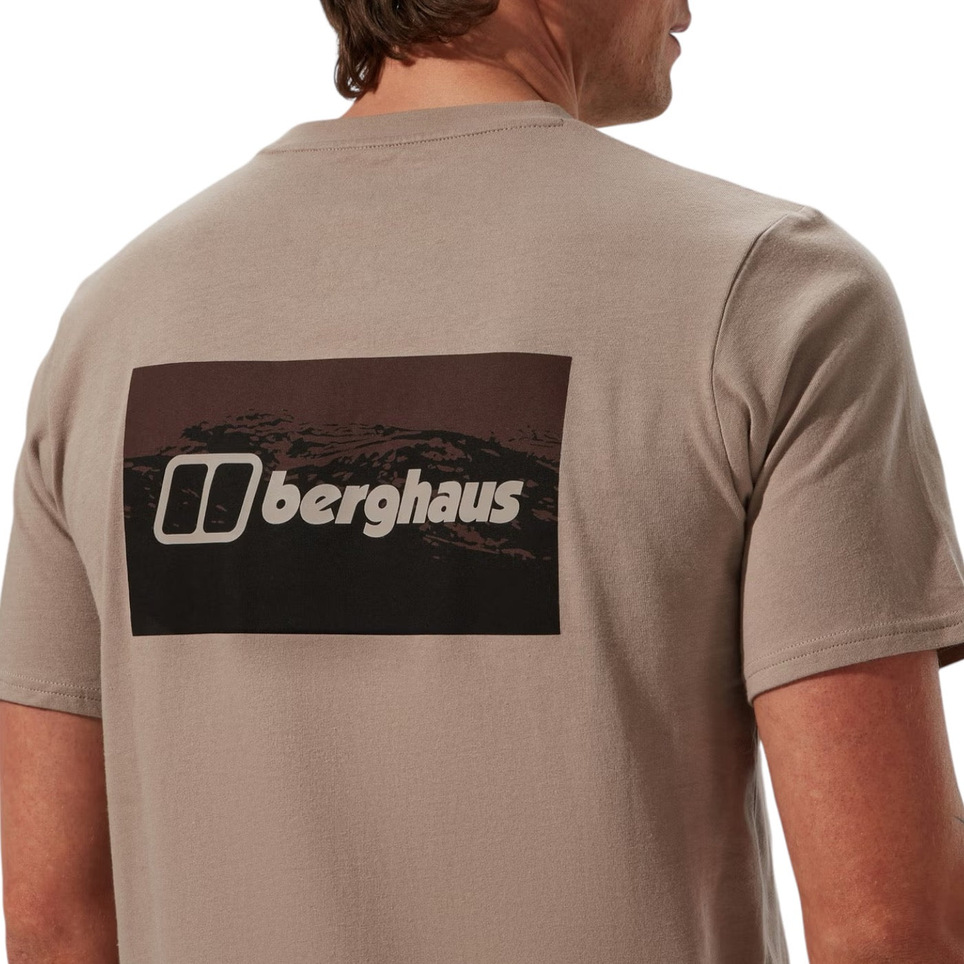 Berghaus Cheviot Box Logo Short Sleeve T-Shirt - Grey