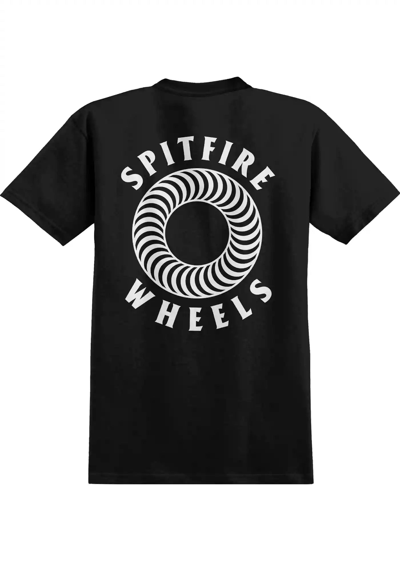 Spitfire Pocket Hollow Classic T-shirt - Black