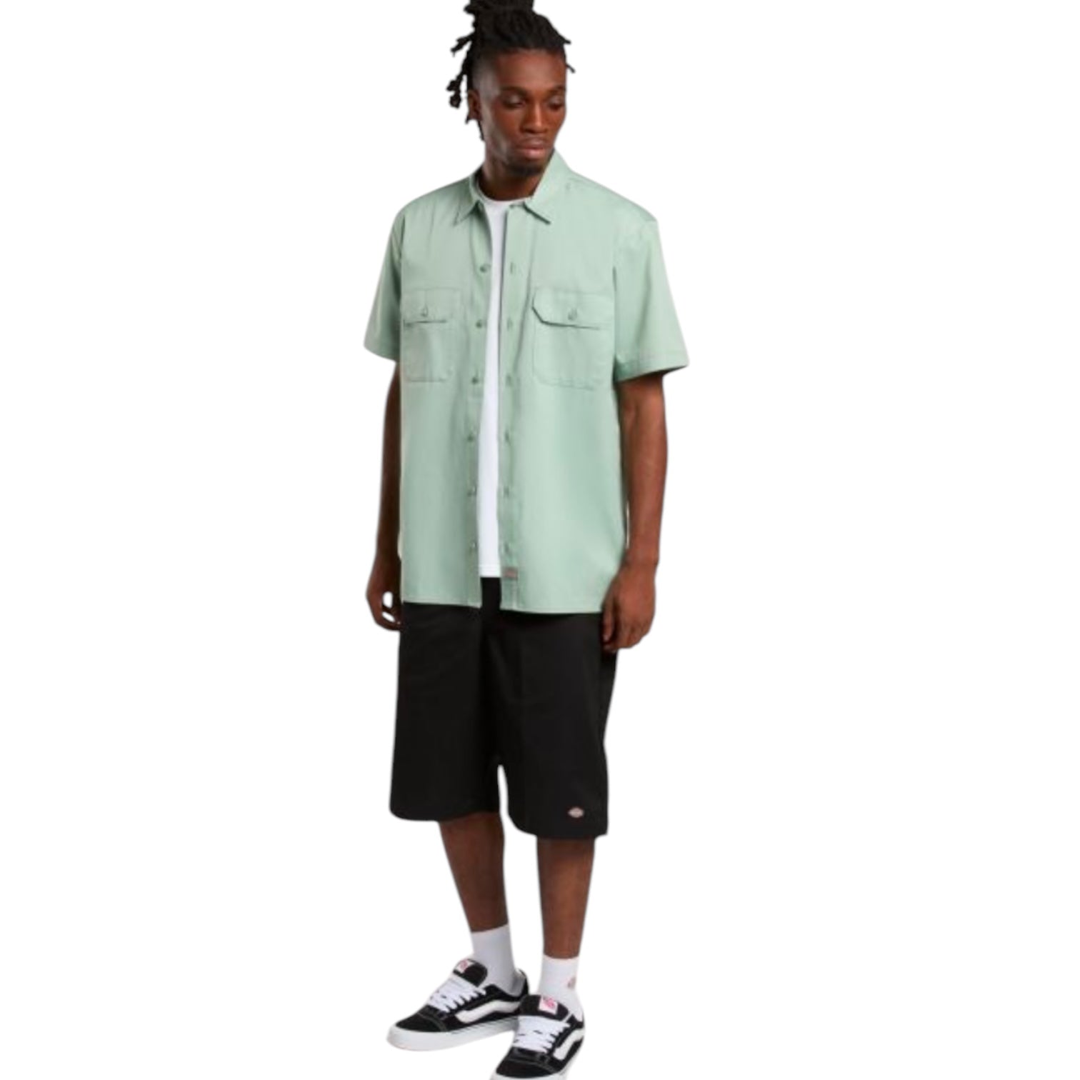 Dickies Work Shirt Short Sleeve - Iceberg Green