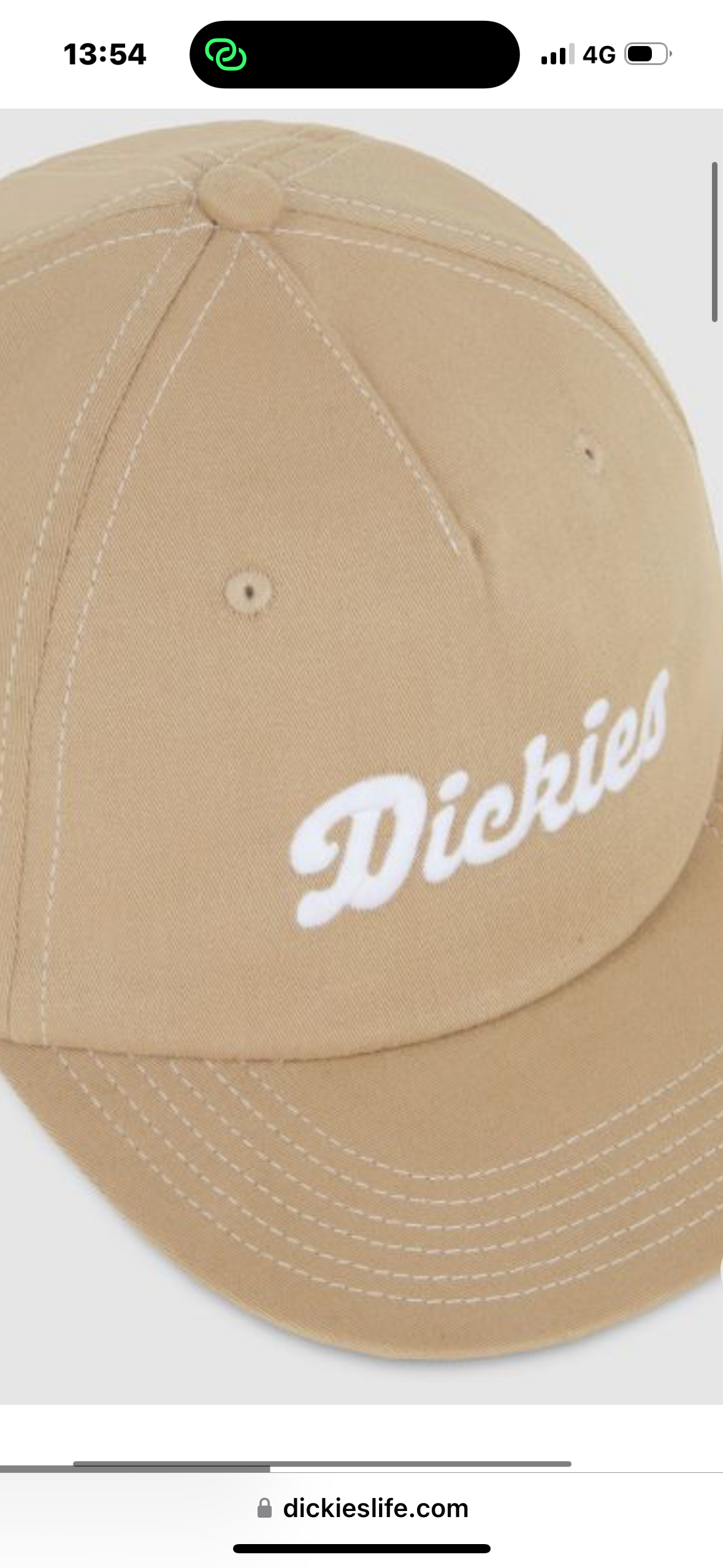 Dickies Riverbend Cap - Sand