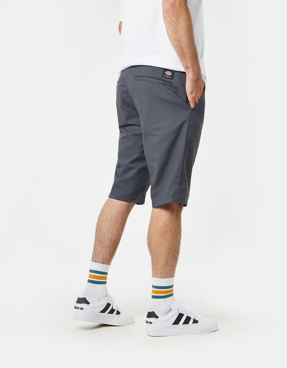 Dickies Slim fit flex Work Shorts - Grey