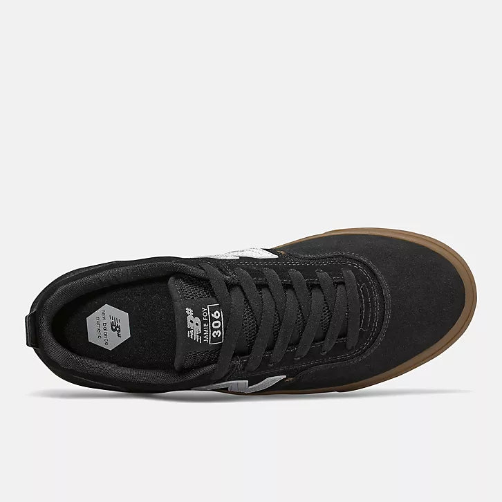 New Balance Numeric 306 - Black Suede / Gum