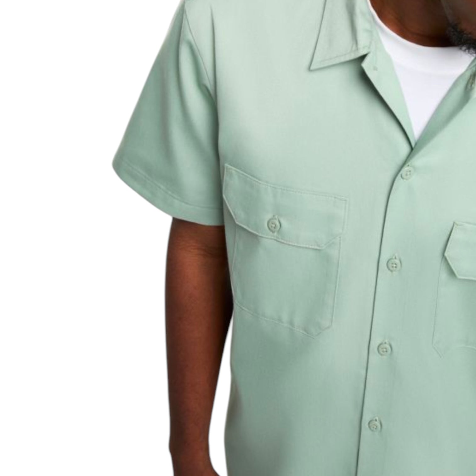 Dickies Work Shirt Short Sleeve - Iceberg Green