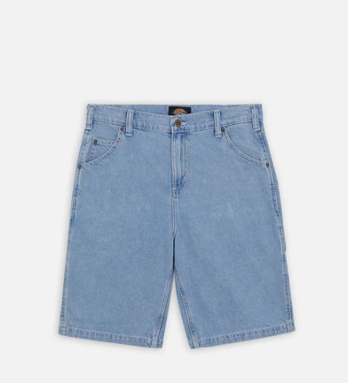 Dickies Garyville Denim Shorts - Vintage Blue