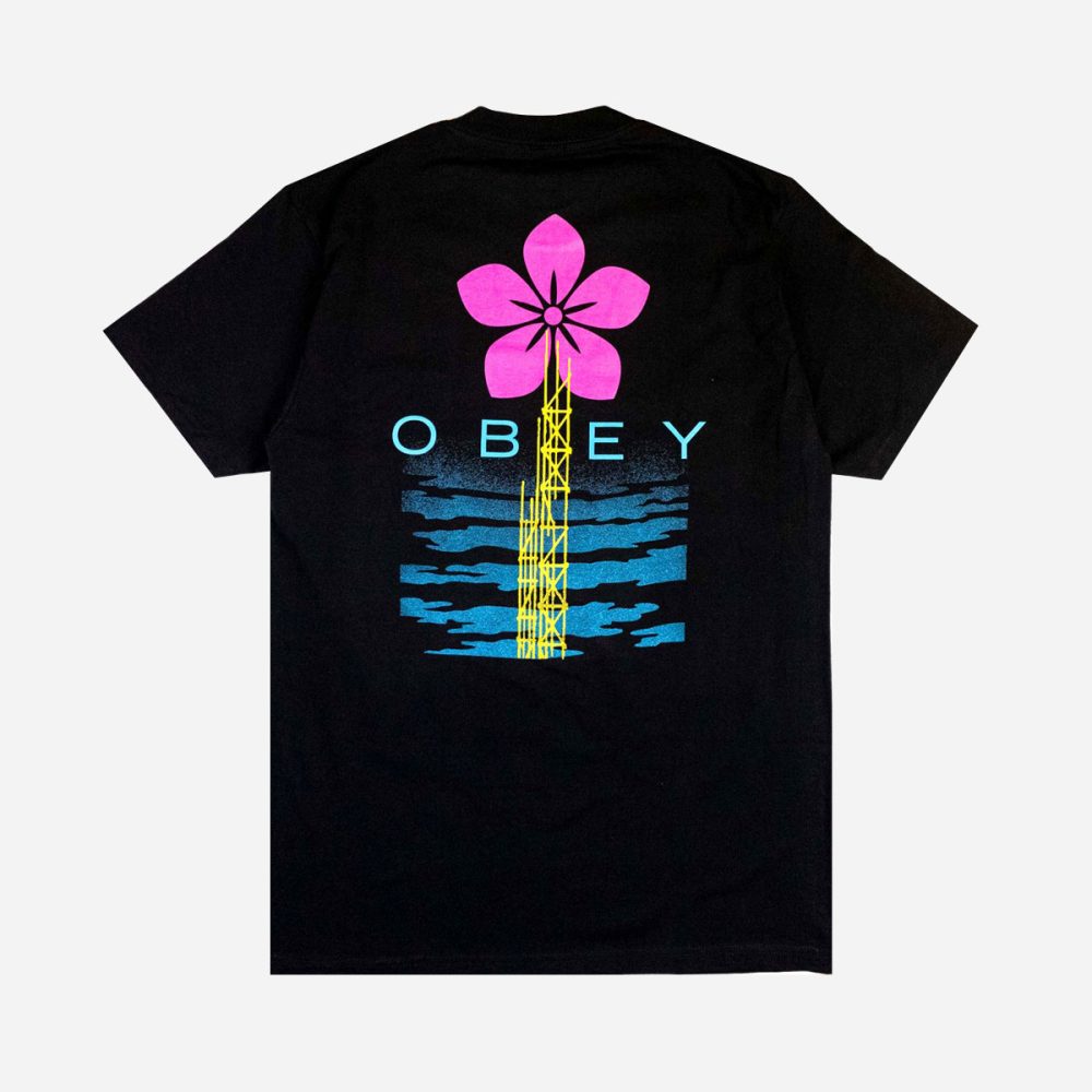 Obey Elevated Power T-shirt - Black