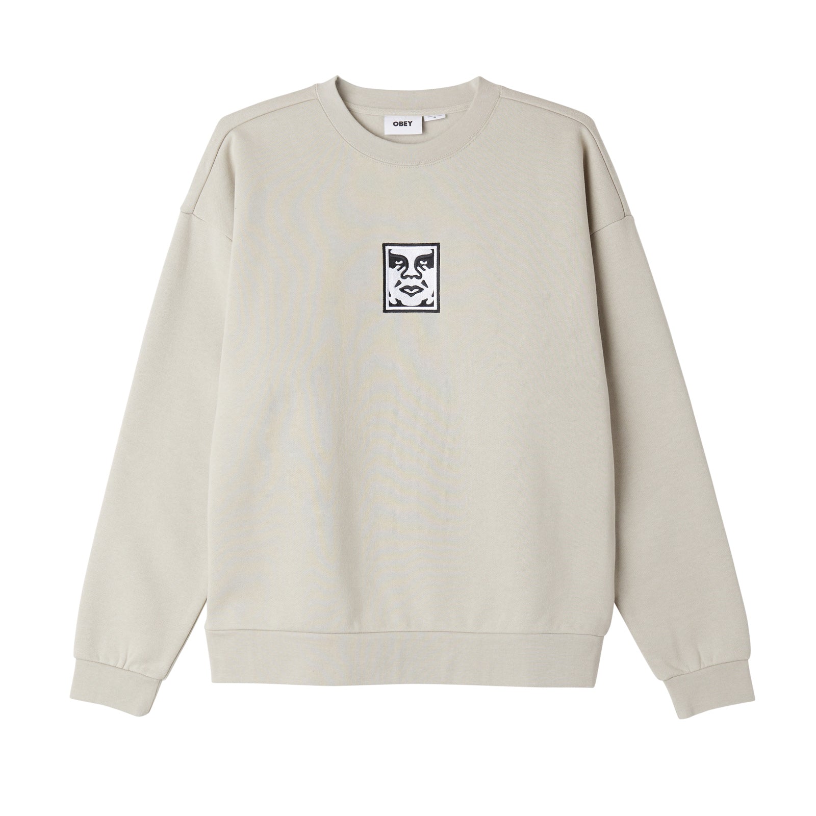 Obey Extra Heavy Crew 2 Jumper - Ash Grey